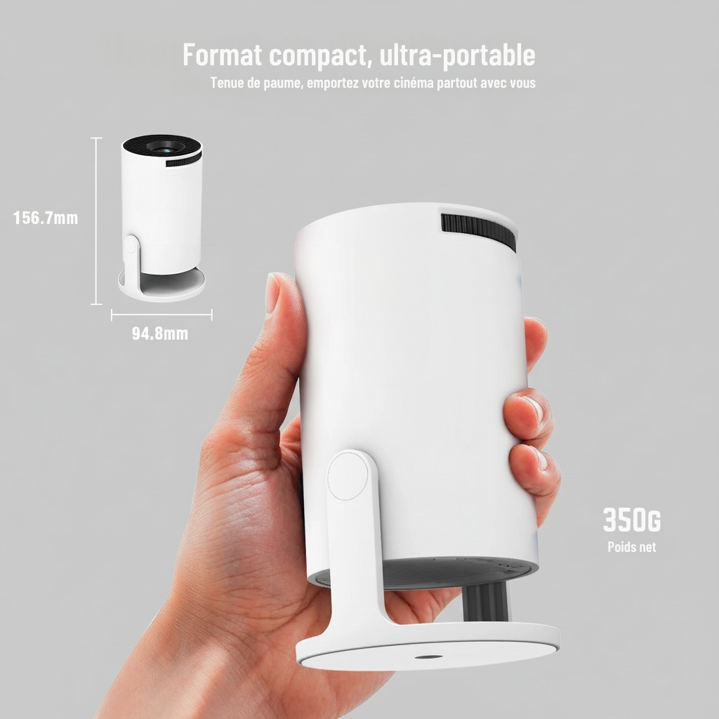 🎬 Projecteur Aura Dream HY300 Pro – Ton Ciné à la Maison !